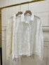 Women Summer Embroidered Cotton Shirts